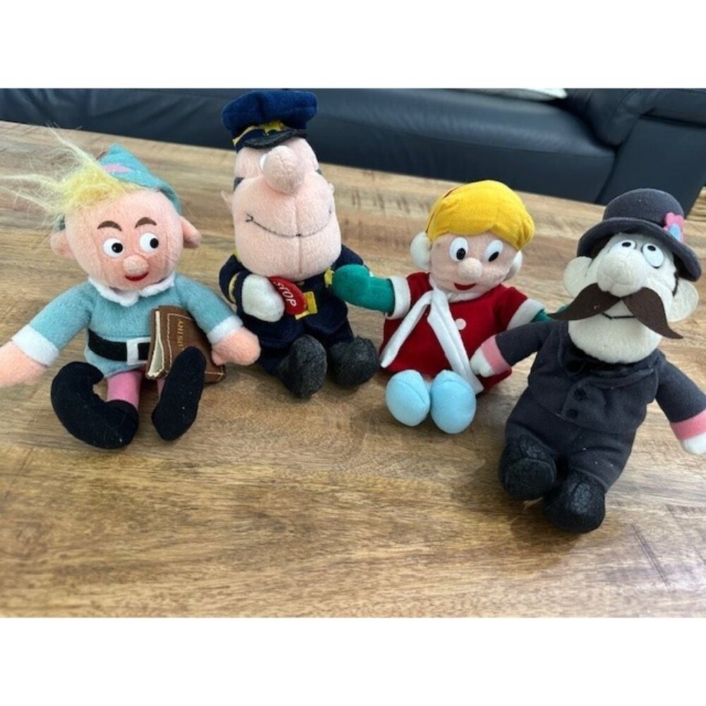 Vtg 1999 CVS Stuffins Frosty Snowman Karen Professor Hinkle Traffic Cop Herbie 4